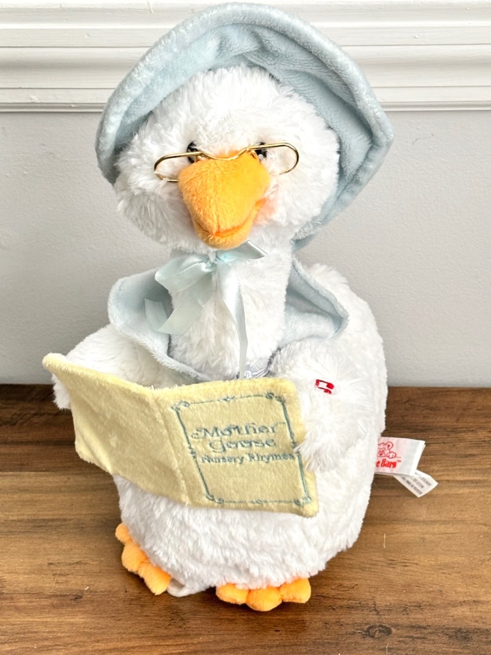 Cuddle Barn Mother Goose Story Time Plush Moving Talking Nursery Rhymes Musical